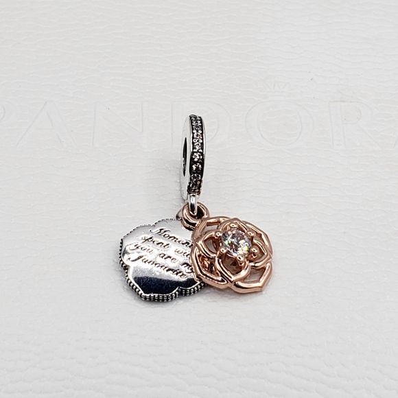 ⚘️Authentic Pandora ROSE DANGLE CHARM🎁 - Picture 6 of 7
